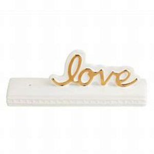 Nora Fleming Stoneware Love Sign SG02- BNWB